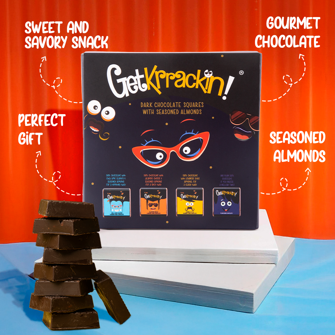 Dark Chocolate Square – Gift Box | GetKrrackin