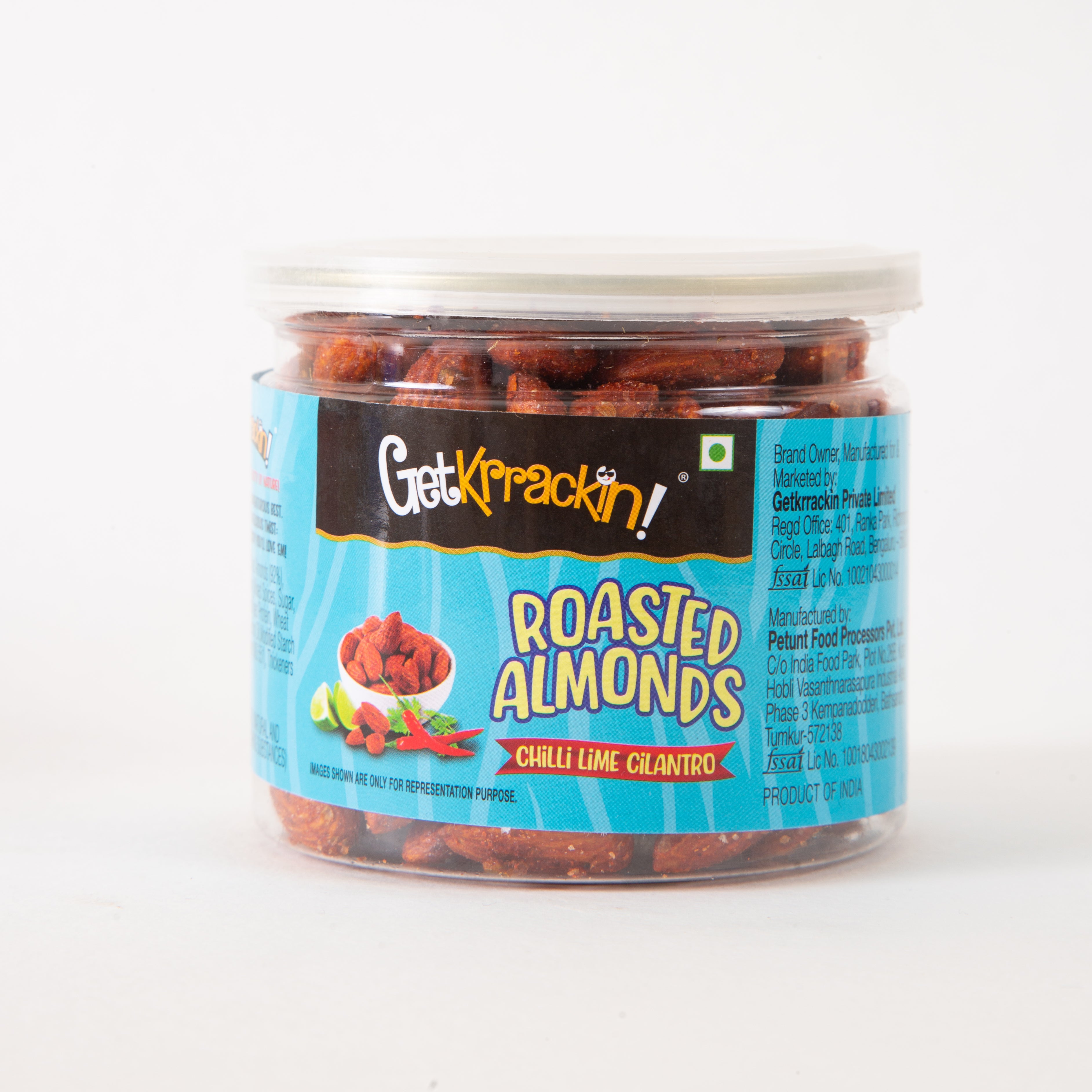 Chilli Lime Cilantro Roasted Almonds