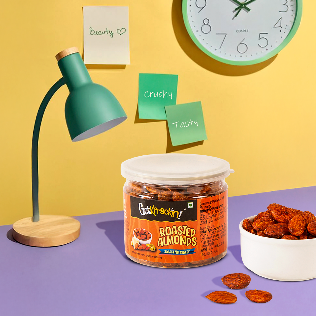Roasted Almonds - Jalapeno Cheese