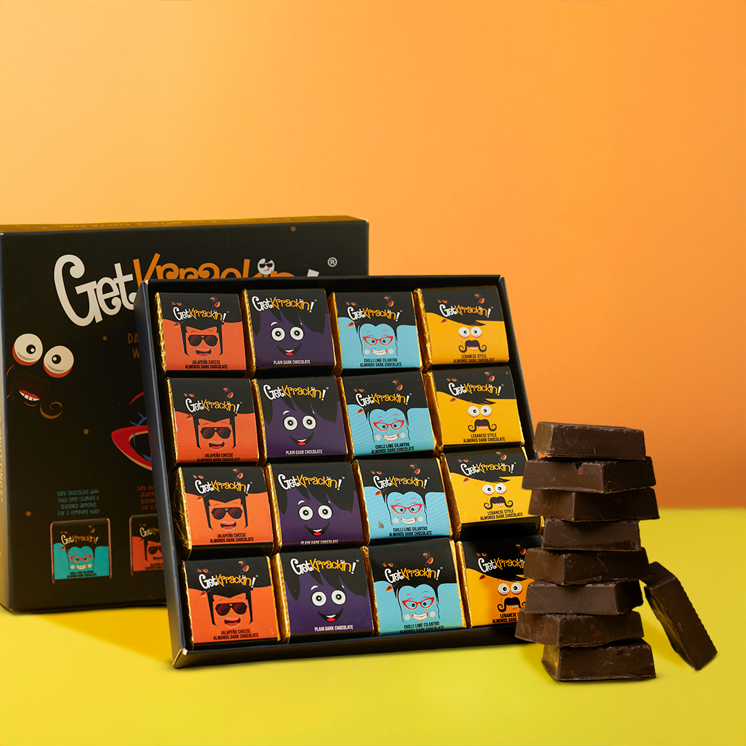 Dark Chocolate Square – Gift Box
