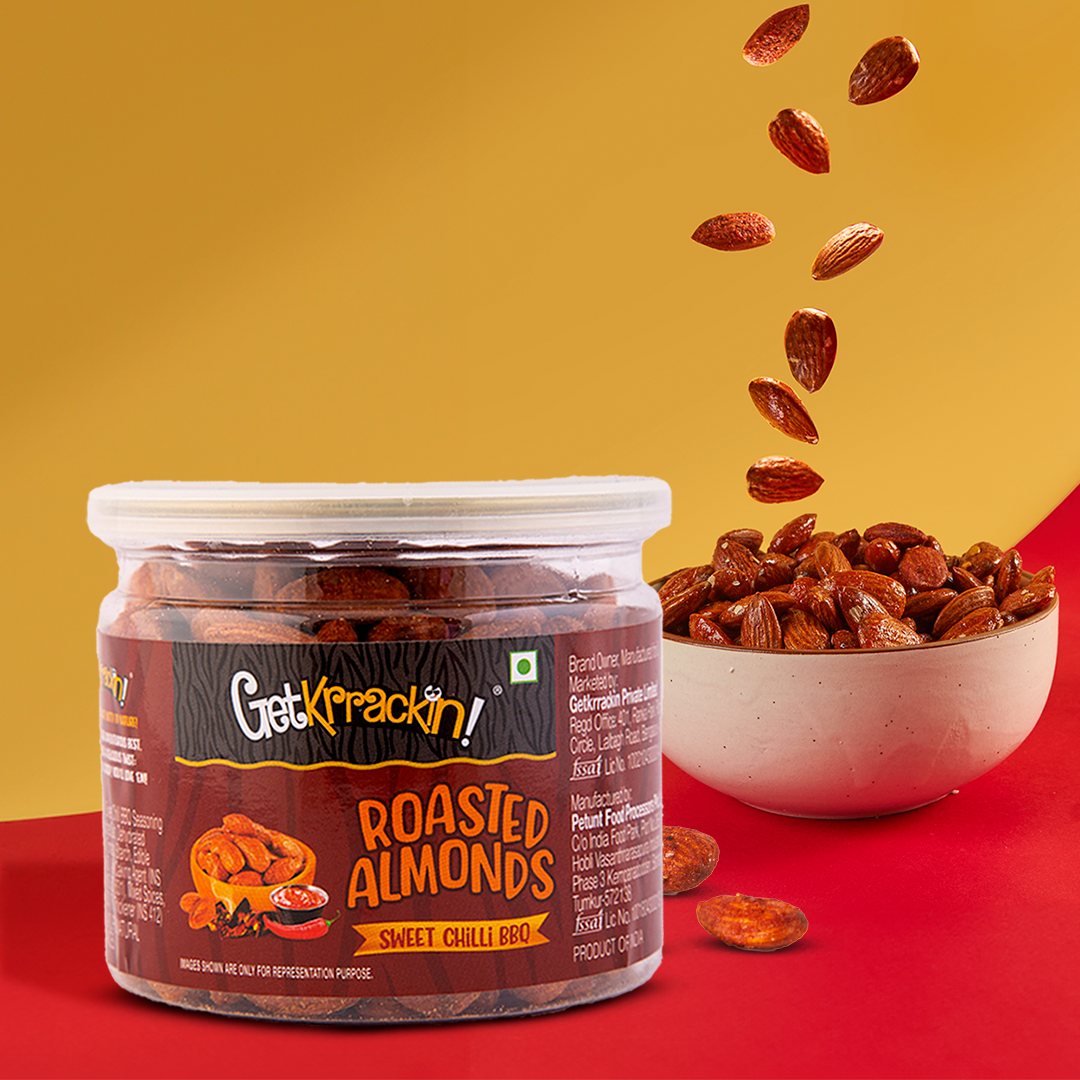 Sweet Chilli BBQ Roasted Almonds