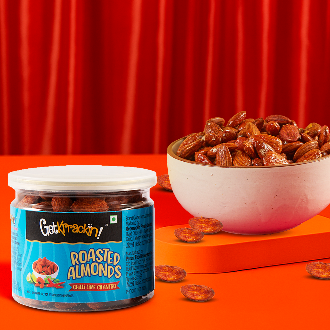 Chilli Lime Cilantro Roasted Almonds