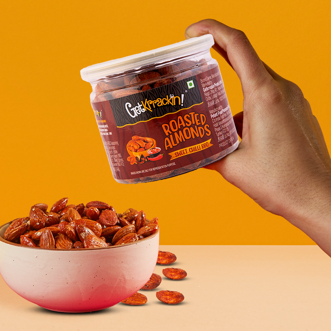 Sweet Chilli BBQ Roasted Almonds