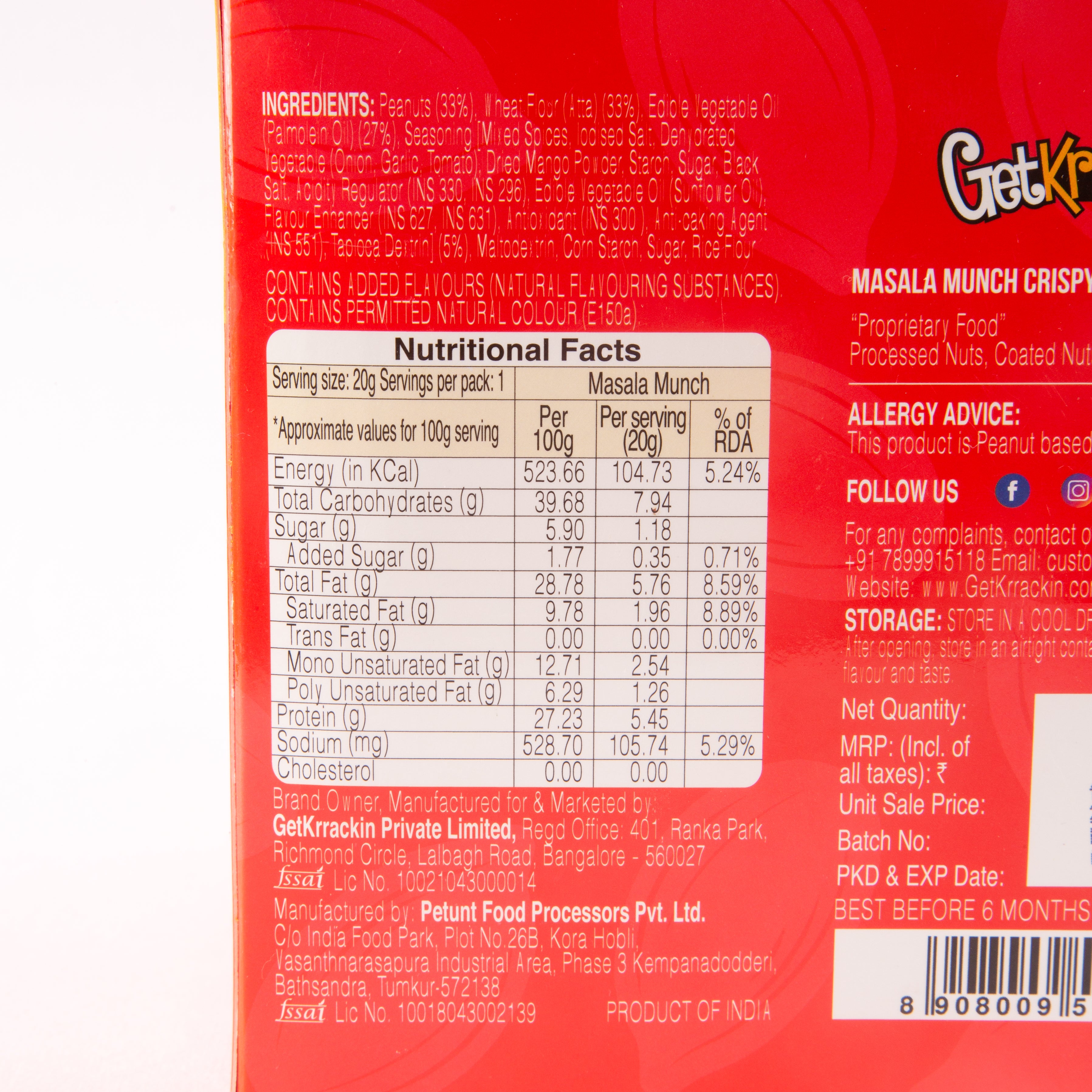 Masala Munch Peanuts