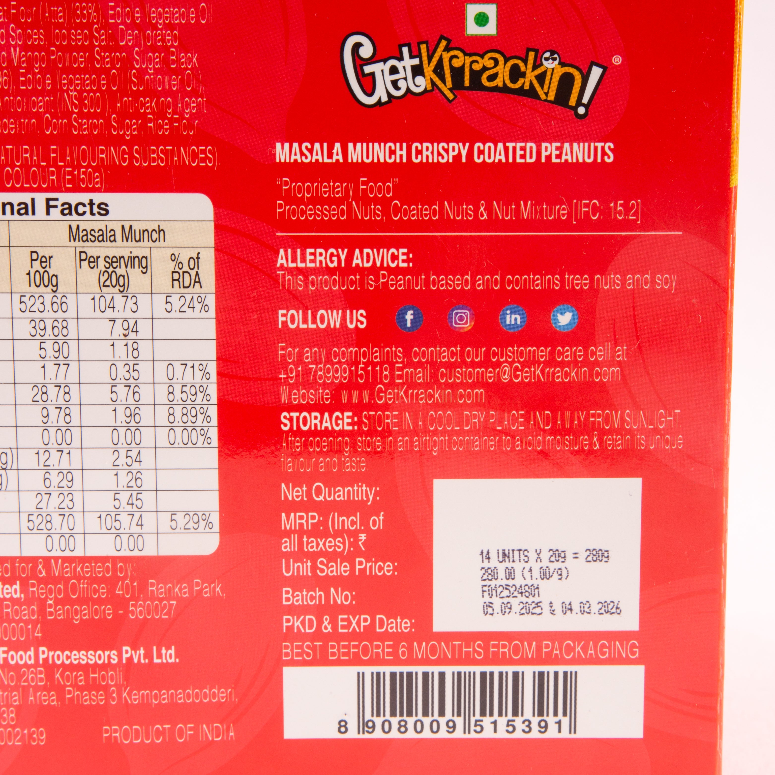 Masala Munch Peanuts