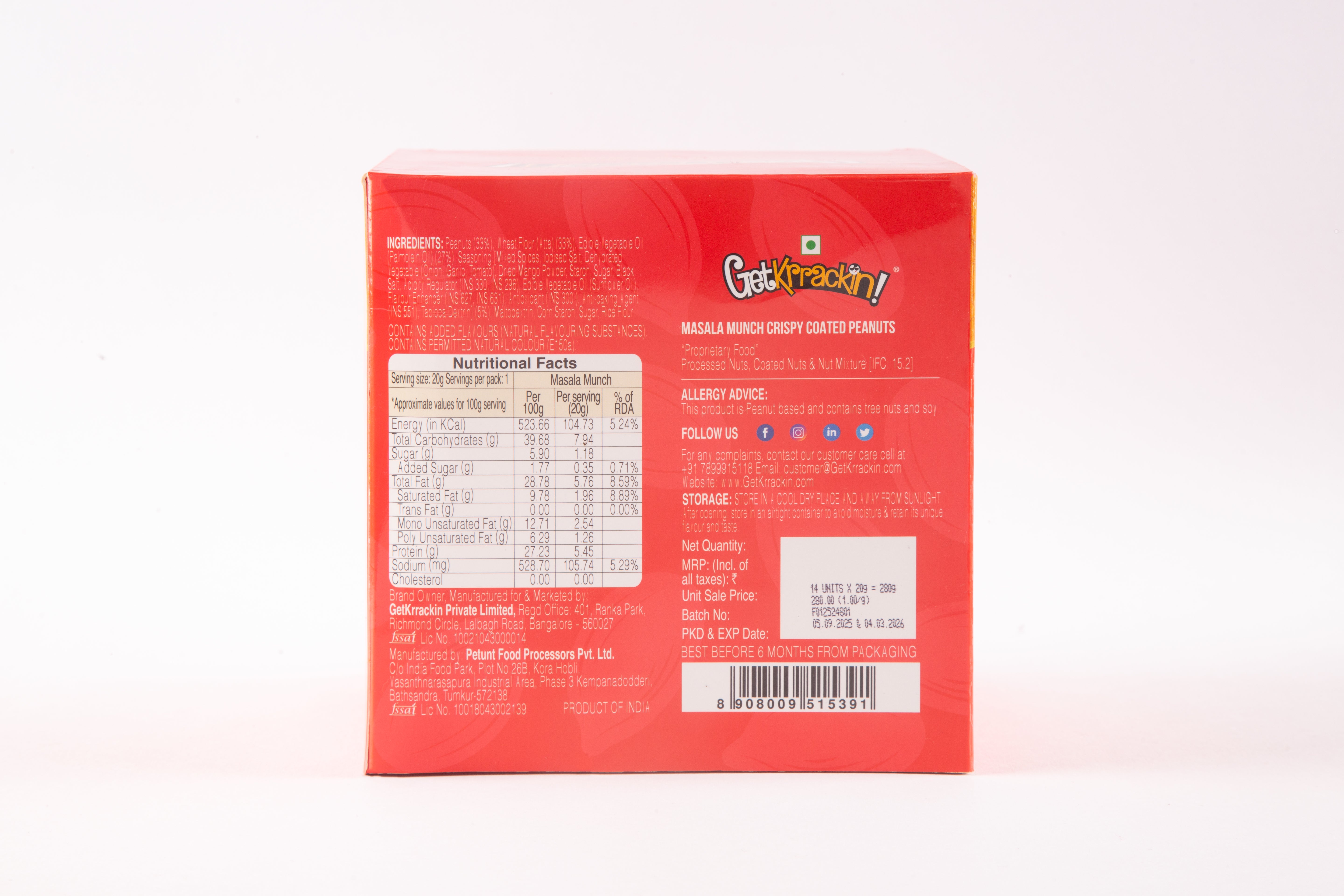 Masala Munch Peanuts